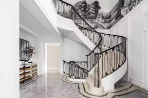 别墅楼梯间图片 别墅楼梯设计 