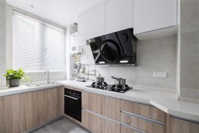 2020厨房吊柜效果图 现代简约厨房装修图 现代简约厨房装修