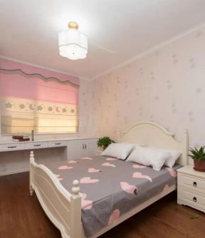 2020家装美式卧室图片 美式卧室床 简约美式卧室装修图片 2020美式卧室装修