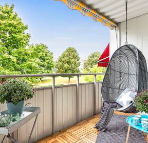 装信通网阳台休闲吊篮专区,收集整理精美的阳台休闲吊篮装修效果图