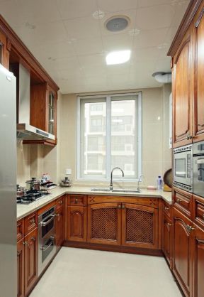  2020中式厨房设计 2020中式厨房橱柜效果图图片