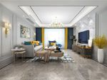 浔南·理想家园124平米三居室美式风格装修效果图