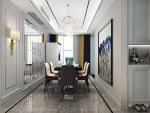 浔南·理想家园124平米三居室美式风格装修效果图