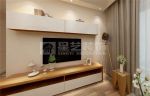 北滨特区90㎡北欧风格两居室客厅电视墙装修效果图