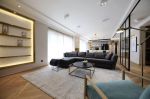 现代北欧风格139平米三居客厅沙发设计图片
