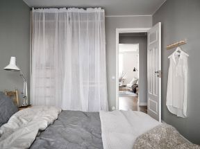 欧式风格90个平方家庭小卧室装修案例