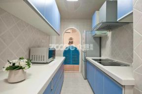 中房浔阳城83平米两居室地中海风格厨房装修效果图