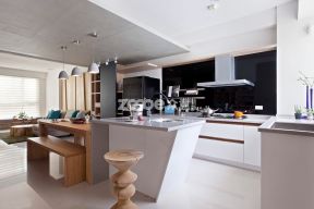 国豪景畔湾129平米四居室北欧风格厨房装修效果图