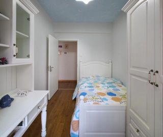 温馨新房儿童卧室整体白色装修效果图