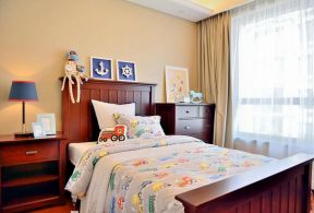美式床头柜图片 美式儿童房装修效果图大全 简约美式儿童房 美式儿童房间