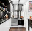 欧式风格loft公寓厨房装修设计实景图片