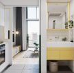loft公寓洗手台简单装修设计实景图片