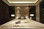 新中式风格136平米复式卧室设计图片
