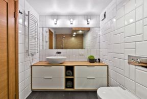  2020小户型浴室装修图 卫生间浴室柜装修效果图