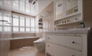卫生间浴室精装设计效果图片2023