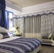 杭州地中海风格别墅大宅卧室设计图片