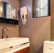 中式风格卫生间浴室柜装修设计图片