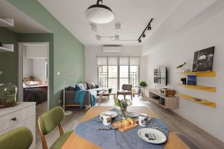 70平米小户型家庭客厅装潢效果图一览