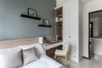 现代风格家庭卧室小书桌设计装修图片