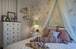 地中海风格家庭卧室床幔装饰效果图
