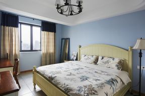 现代地中海风格150平四居卧室装修图片