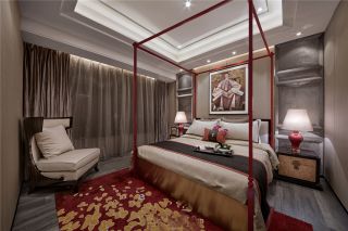 东南亚风格家庭卧室装修效果图欣赏