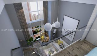 梦世界乐梦中心50平米loft现代风格楼梯设计图片