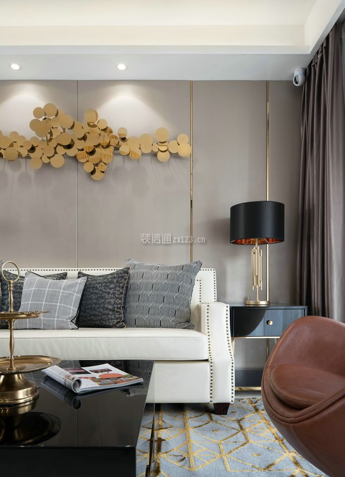  2020现代风格客厅沙发装饰 现代风格客厅沙发