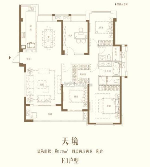 阳光城金融街官邸楼盘户型图