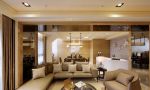 186平米简约现代风格复式客厅沙发装修图片