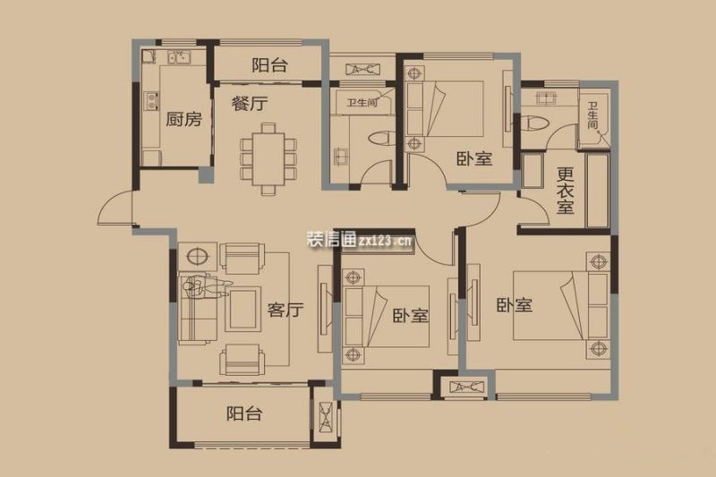 绿地中央广场户型图