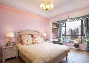 2020粉色卧室公主房装修效果图 2020粉色卧室装修图 