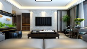 现代中式风格客厅效果图 2020新中式风格客厅装修设计