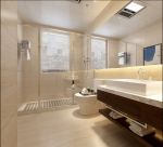 现代轻奢风格170平四居室卫生间洗手盆设计效果图