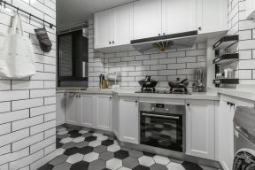 简欧厨房装修效果图片  2020简欧厨房设计图片欣赏