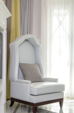 现代欧式风格单人沙发椅设计图片