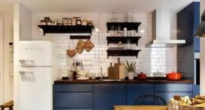 北欧风格77平米小户型厨房橱柜装饰图片