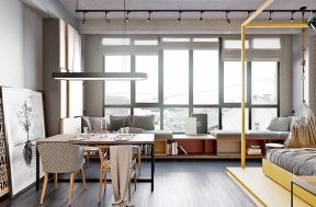 小户型餐厅设计 2020创意简欧餐厅效果图