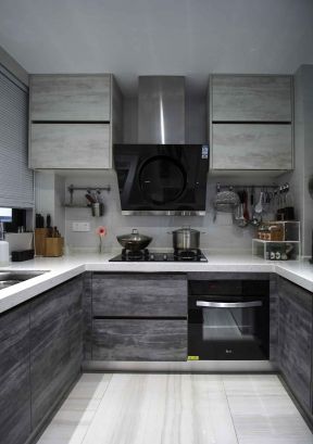 2020时尚厨房装修图片 厨房橱柜颜色效果图