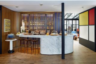 现代北欧风格1200平米主题酒店餐厅装修图片