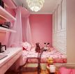 简约风格小户型儿童房粉色装饰效果图