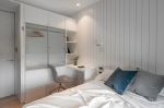北欧工业风格120平米三居卧室装修效果图片