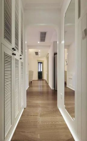 美式风格小户型走廊过道家装设计图片