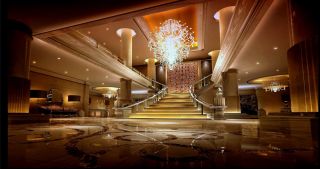 2023欧式风格高端休闲度假酒店楼梯间装修效果图