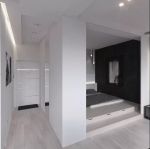 现代风格45平米单身公寓榻榻米卧室设计图片
