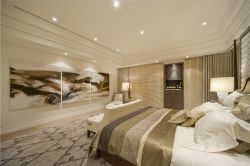 欧式风格大户型卧室地毯贴图欣赏2022