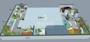 新中式风格541平米别墅立面图