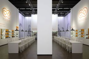现代风格300平米展馆产品展示柜设计图片