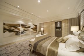欧式风格大户型卧室地毯贴图欣赏2023