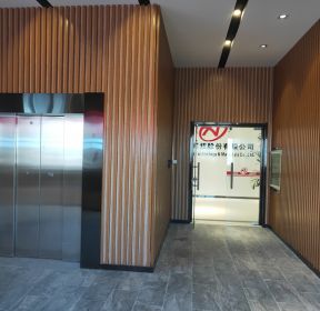 2020现代风格公司办公楼走道电梯口装修图片